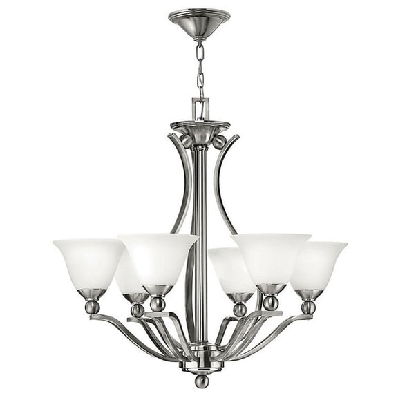 Hinkley Lighting - Bolla - 6 Light Large Chandelier in Transitional Style - 29