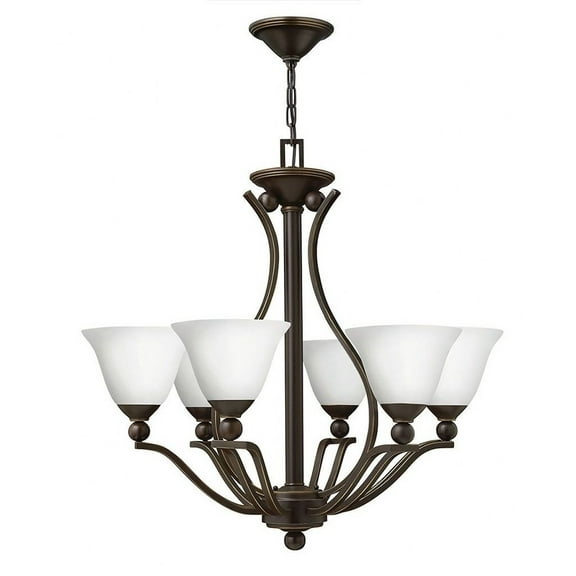 Hinkley Lighting - Bolla - 6 Light Large Chandelier in Transitional Style - 29