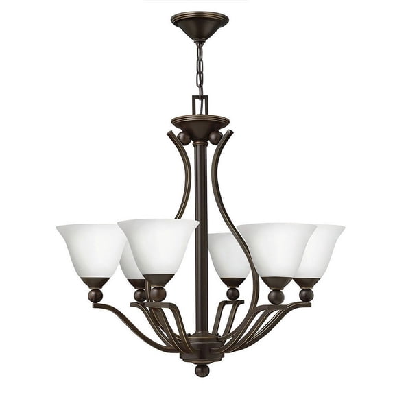 Hinkley Lighting - Bolla - 6 Light Large Chandelier in Transitional Style - 29