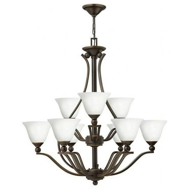 Hinkley Lighting - Bolla - 9 Light Large 2-Tier Chandelier in Transitional Style
