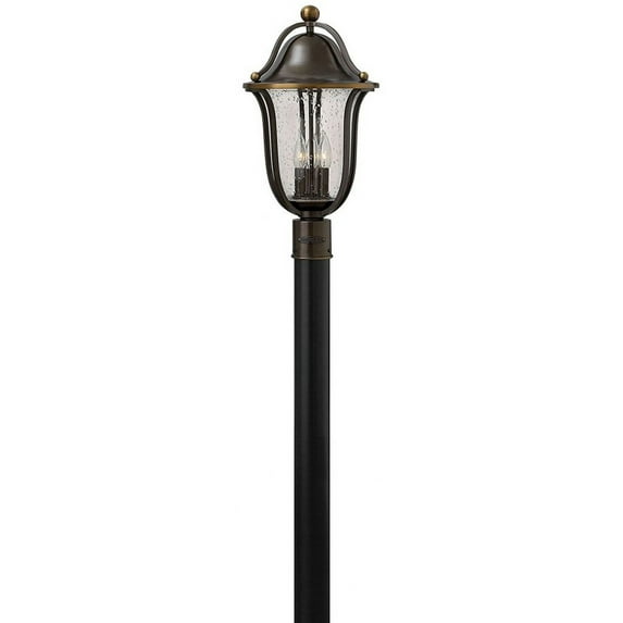 Hinkley Lighting - Bolla - Three Light Outdoor Post Lantern in Transitional