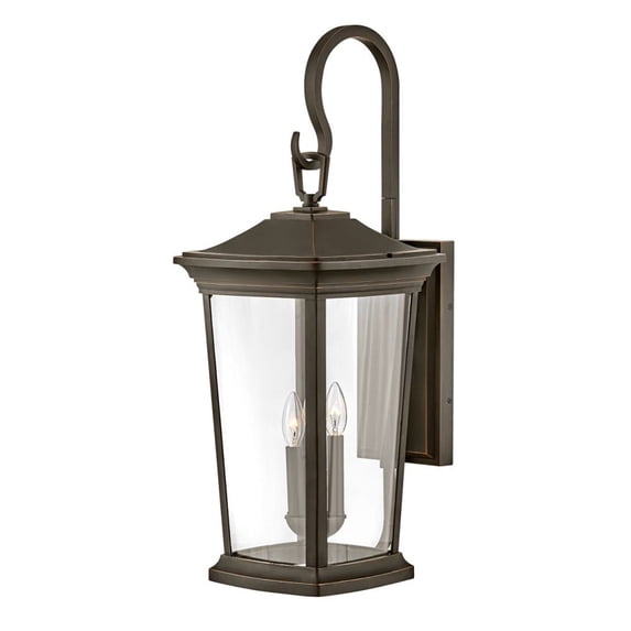 2369OZ-LL Hinkley Lighting Bromleys - 3 Light Outdoor Double Extra Large Wall Mount Lantern In Traditional Style-30 Inches Tall and 12 Inches Wide-Oil