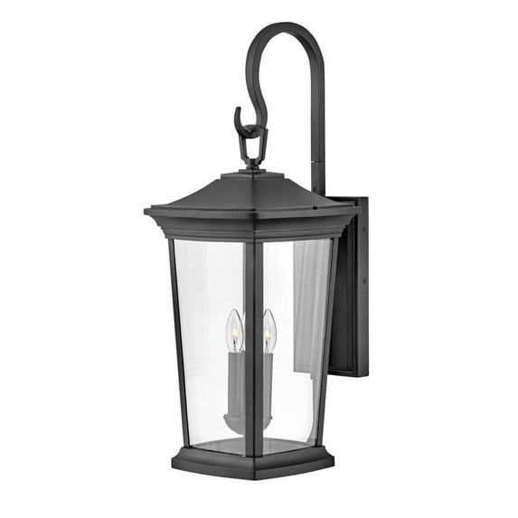 2369MB Hinkley Lighting Bromleys - 3 Light Outdoor Double Extra Large Wall Mount Lantern In Traditional Style-30 Inches Tall and 12 Inches Wide-Museum