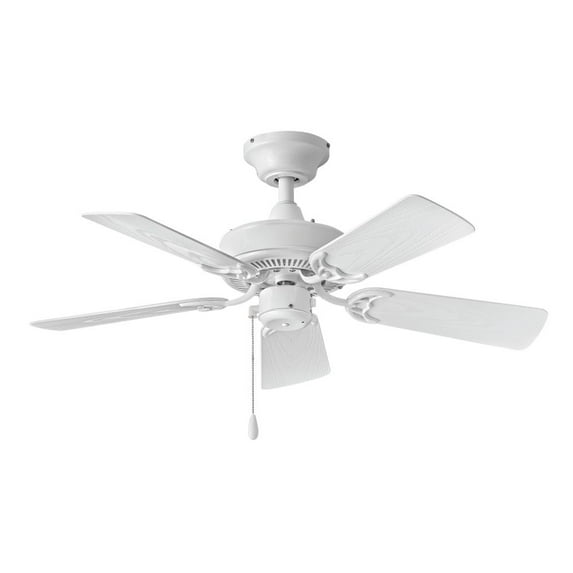 Hinkley Lighting Cabana 36" White Downrod Indoor/Outdoor Blades Ceiling Fan
