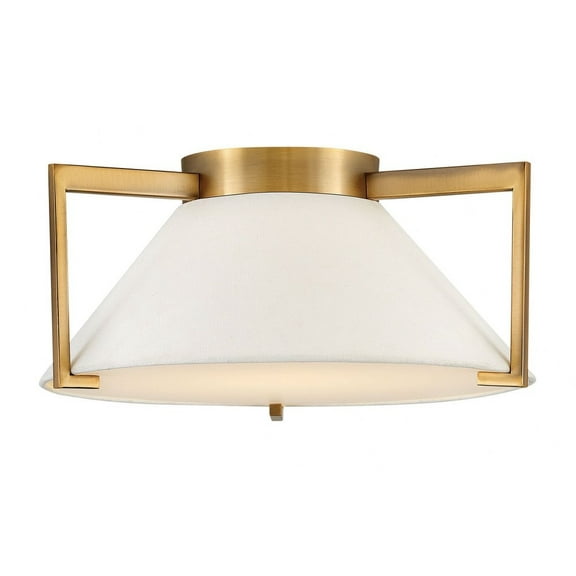 Hinkley Lighting - Calla - 16W LED Medium Flush Mount in Transitional Style -