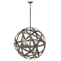 Hinkley Lighting - Carson - 5 Light Large Outdoor Orb Hanging Lantern in