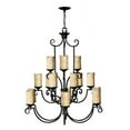 thumbnail image 1 of Hinkley Lighting - Casa - Fifteen Light Foyer in Rustic Style - 42 Inches Wide, 1 of 4