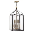thumbnail image 1 of 3418BZ-Hinkley Lighting-Clarendon - 8 Light Large 2-Tier Open Frame Foyer in Traditional Style - 20 Inches Wide by 44 Inches High-Bronze Finish, 1 of 4
