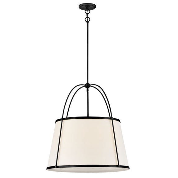 Hinkley Lighting - Clarke - 20W 4 LED Medium Chandelier-25.25 Inches Tall and