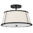 thumbnail image 1 of Hinkley Lighting - Clarke - 24W 2 LED Medium Semi-Flush Mount-9.5 Inches Tall, 1 of 9