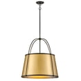 thumbnail image 1 of 4895BK-LDB-Hinkley Lighting-Clarke - 4 Light Large Pendant in Traditional-Transitional Style - 24.5 Inches Wide by 25.25 Inches High-Black/Lacquered, 1 of 10