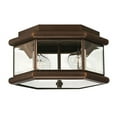 thumbnail image 1 of Hinkley Lighting - Clifton Park - 2 Light Outdoor Ceiling Solid Brass in, 1 of 2