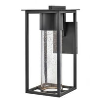 17020BK-LL Hinkley Lighting Coen - 6.5W 1 LED Outdoor Medium Wall Lantern In Modern Style-16 Inches Tall and 8 Inches Wide-Black Finish