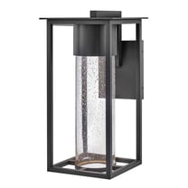 17020BK-LL Hinkley Lighting Coen - 6.5W 1 LED Outdoor Medium Wall Lantern In Modern Style-16 Inches Tall and 8 Inches Wide-Black Finish