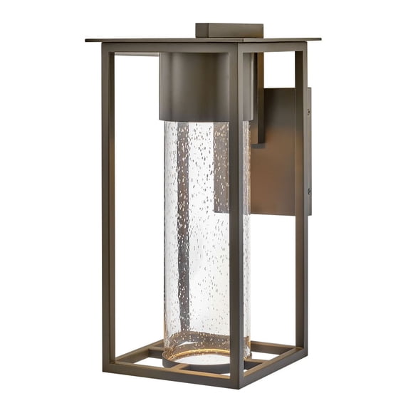 17020OZ-LL Hinkley Lighting Coen - 6.5W 1 LED Outdoor Medium Wall Lantern In Modern Style-16 Inches Tall and 8 Inches Wide-Oil Rubbed Bronze Finish