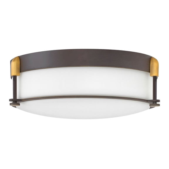 Hinkley Lighting - Colbin - 3 Light Large Flush Mount in Transitional Style -
