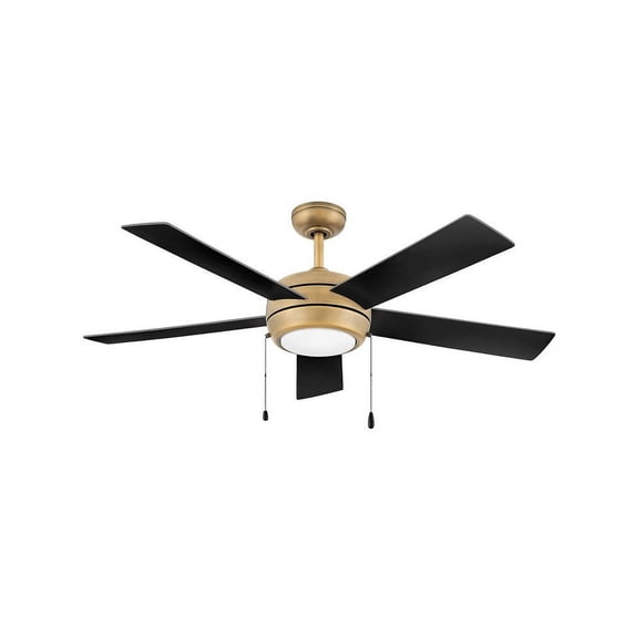 Hinkley Lighting - Croft - 52 Inch 5 Blade Ceiling Fan with Light Kit-Heritage