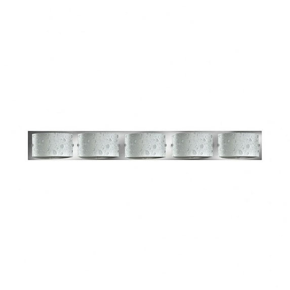 Hinkley Lighting - Daphne - 5 Light Bath Vanity in Modern Style - 40 Inches Wide