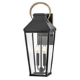 thumbnail image 1 of 17504BK Hinkley Lighting Dawson - 10W 2 LED Outdoor Medium Wall Lantern-22 Inches Tall and 8 Inches Wide, 1 of 12