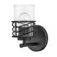 thumbnail image 1 of 50260BK Hinkley Lighting Della - 1 Light Bath Vanity In Transitional Style-9.5 Inches Tall and 5.5 Inches Wide-Black Finish, 1 of 7