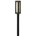 thumbnail image 1 of One Light Post Mount In Modern Style 6 Inches Wide By 20.75 Inches High-Bronze Finish-Incandescent Lamping Type Hinkley Lighting 2191Bz, 1 of 2