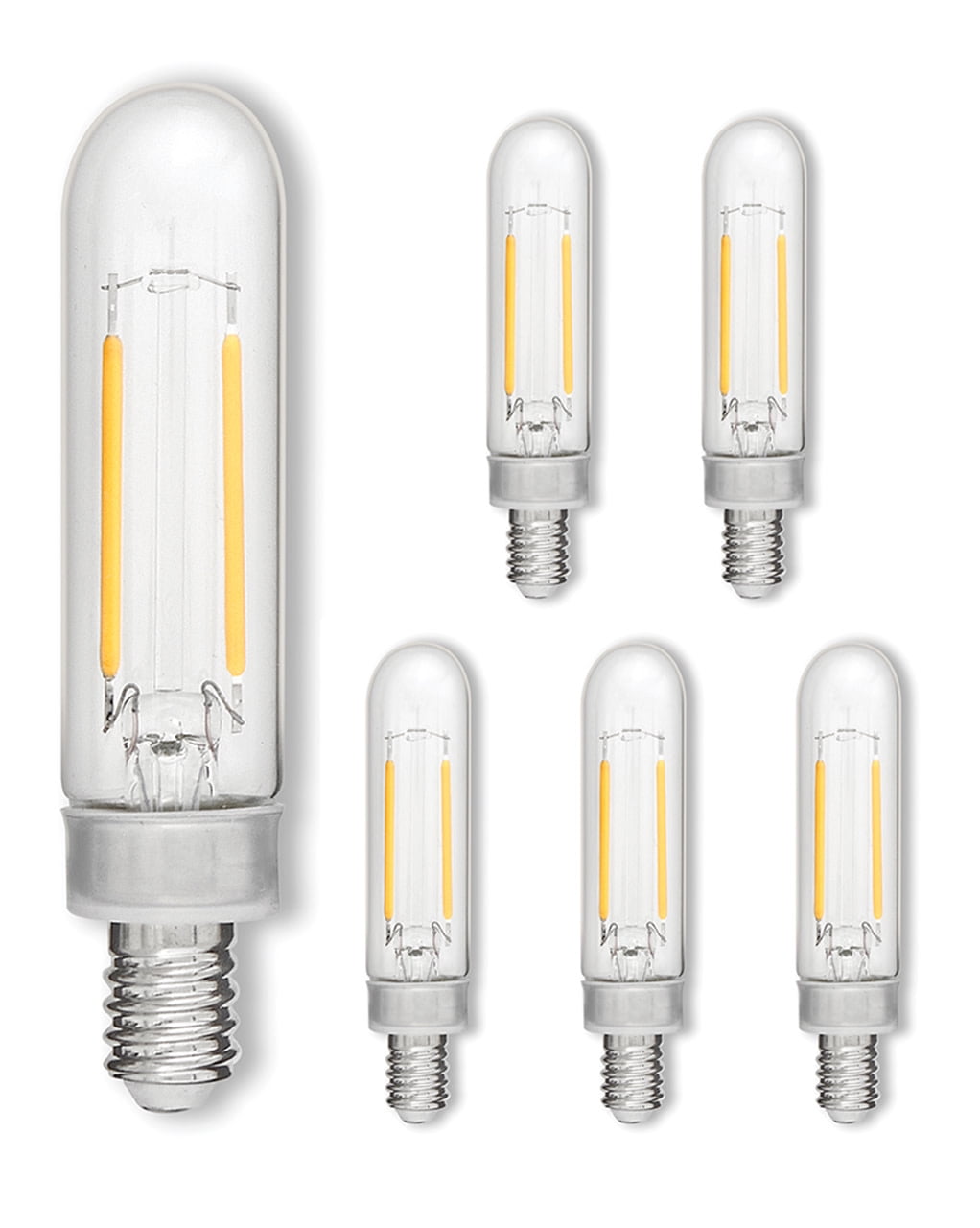 Hinkley Lighting E12t62243cl-6 Lumiglo Bulb Pack Of (6) 3.5" Long 2 Watt Clear Candelabra