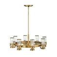 thumbnail image 1 of 38106HB-Hinkley Lighting-Reeve - 8 Light Medium Chandelier in Traditional-Transitional Style - 27 Inches Wide by 9 Inches High-Heritage Brass Finish, 1 of 4