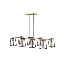 Hinkley Lighting - Eight Light Chandelier - Filmore - Eight Light Linear