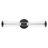 Elin - Light Black Modern / Transitional - LED Steel Wall Sconce