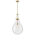 thumbnail image 1 of 46054LCB-Hinkley Lighting-Eloise - 12W 1 LED Large Pendant In Traditional Style-31.25 Inches Tall and 16 Inches Wide-Lacquered Brass Finish, 1 of 9