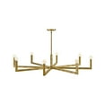 thumbnail image 1 of 45049HB Hinkley Lighting Ezra - 40W 8 LED Large Chandelier-9 Inches Tall and 50 Inches Wide-Heritage Brass Finish, 1 of 9