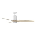 thumbnail image 1 of 905860FMW-LDDK Hinkley Lighting Facet - 3 Blade Dual Mount Ceiling Fan with Light Kit In Modern Style-16.75 Inches Tall and 60 Inches Wide-Matte White, 1 of 12
