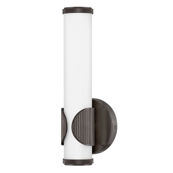 Femi - Light Black Oxide Iron Darkgray Traditional / Transitional - LED Steel Wall Sconce
