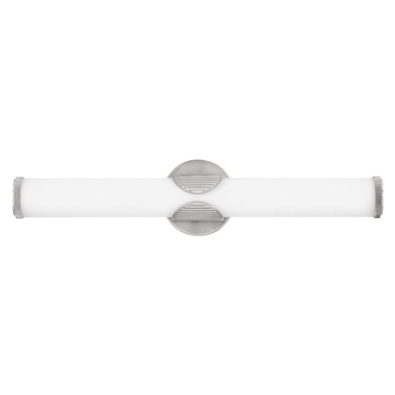 Femi - Light Brushed Nickel / Silver Traditional / Transitional - LED Steel Wall Sconce