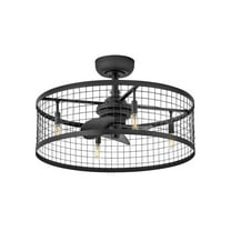 Hinkley Lighting - Finnigan - 18W 4 LED Fandelier In Style-17.25 Inches Tall and