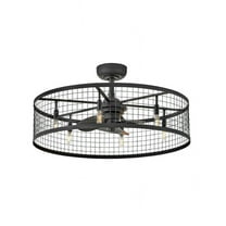 Hinkley Lighting - Finnigan - 24W 4 LED Fandelier In Style-17.25 Inches Tall and