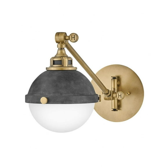 Hinkley Lighting - Fletcher - 1 Light Wall Mount In Traditional and Industrial