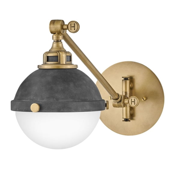 Hinkley Lighting - Fletcher - 1 Light Wall Mount In Traditional and Industrial