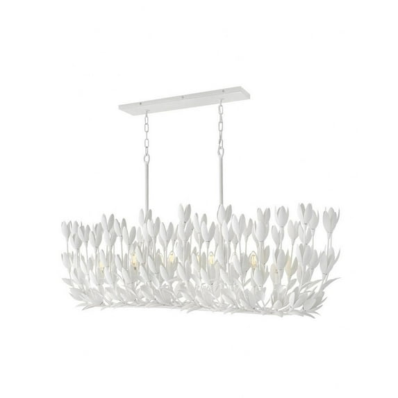Hinkley Lighting - Flora - 50W 10 LED Linear Chandelier In Bohemian Style-27.75