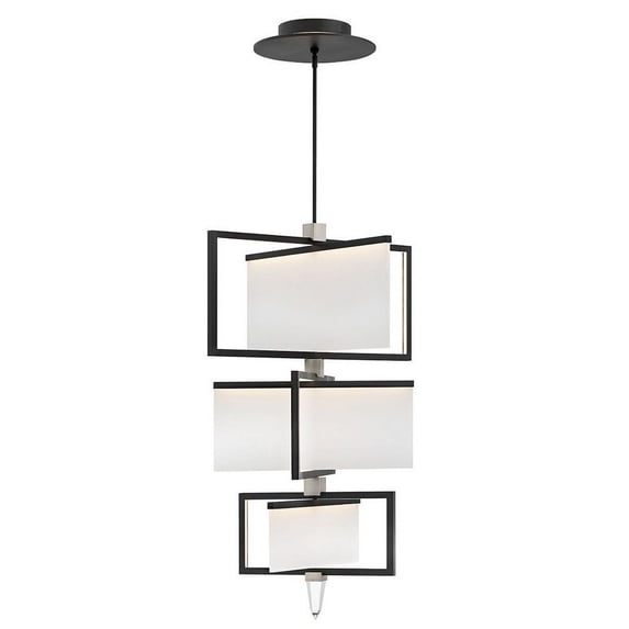 Hinkley Lighting - Folio - 108W 1 LED Large 3-Tier Chandelier in Modern Style -