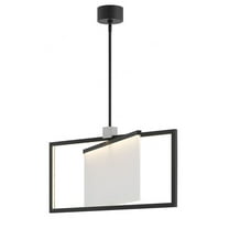 Hinkley Lighting - Folio - 42W 1 LED Medium Pendant in Modern Style - 30 Inches