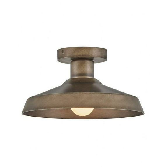 Hinkley Lighting - Forge - 1 Light Outdoor Medium Flush Mount In Traditional and