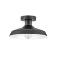 thumbnail image 1 of Hinkley Lighting - Forge - 1 Light Outdoor Medium Flush Mount In Traditional and, 1 of 4