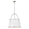 thumbnail image 1 of 4895PN Hinkley Lighting Clarke - 4 Light Large Pendant in Traditional-Transitional Style - 24.5 Inches Wide by 25.25 Inches High-Polished Nickel, 1 of 10
