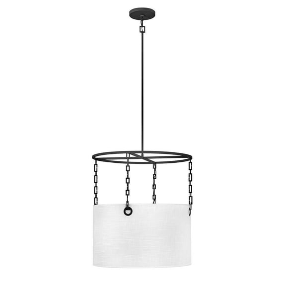 Hinkley Lighting - Four Light Chandelier - Tribeca - Four Light Medium Drum