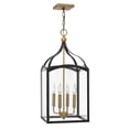 thumbnail image 1 of 3415BZ-Hinkley Lighting-Clarendon - 4 Light Medium Open Frame Foyer in Traditional Style - 12 Inches Wide by 26.5 Inches High-Bronze Finish, 1 of 5
