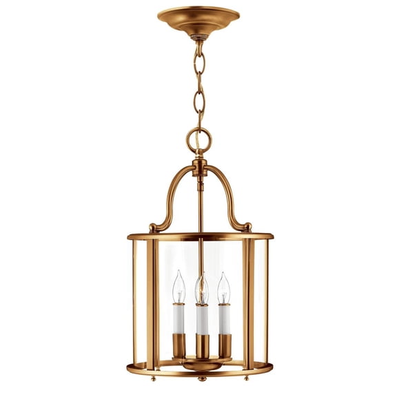 4 Light Medium Foyer In Traditional Style 12 Inches Wide By 19.75 Inches High-Heirloom Brass Finish Hinkley Lighting 3474Hr