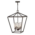 thumbnail image 1 of 2567OZ-LL-Hinkley Lighting-Alford Place - 4 Light Medium Outdoor Hanging Lantern in Traditional Style - 17 Inches Wide by 24.5 Inches High-Oil Rubbed, 1 of 15