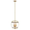 thumbnail image 1 of 3934HB-Hinkley Lighting-Calvin - 4 Light Medium Orb Pendant in Mid-Century Modern Style - 15 Inches Wide by 16.25 Inches High-Heritage Brass Finish, 1 of 5