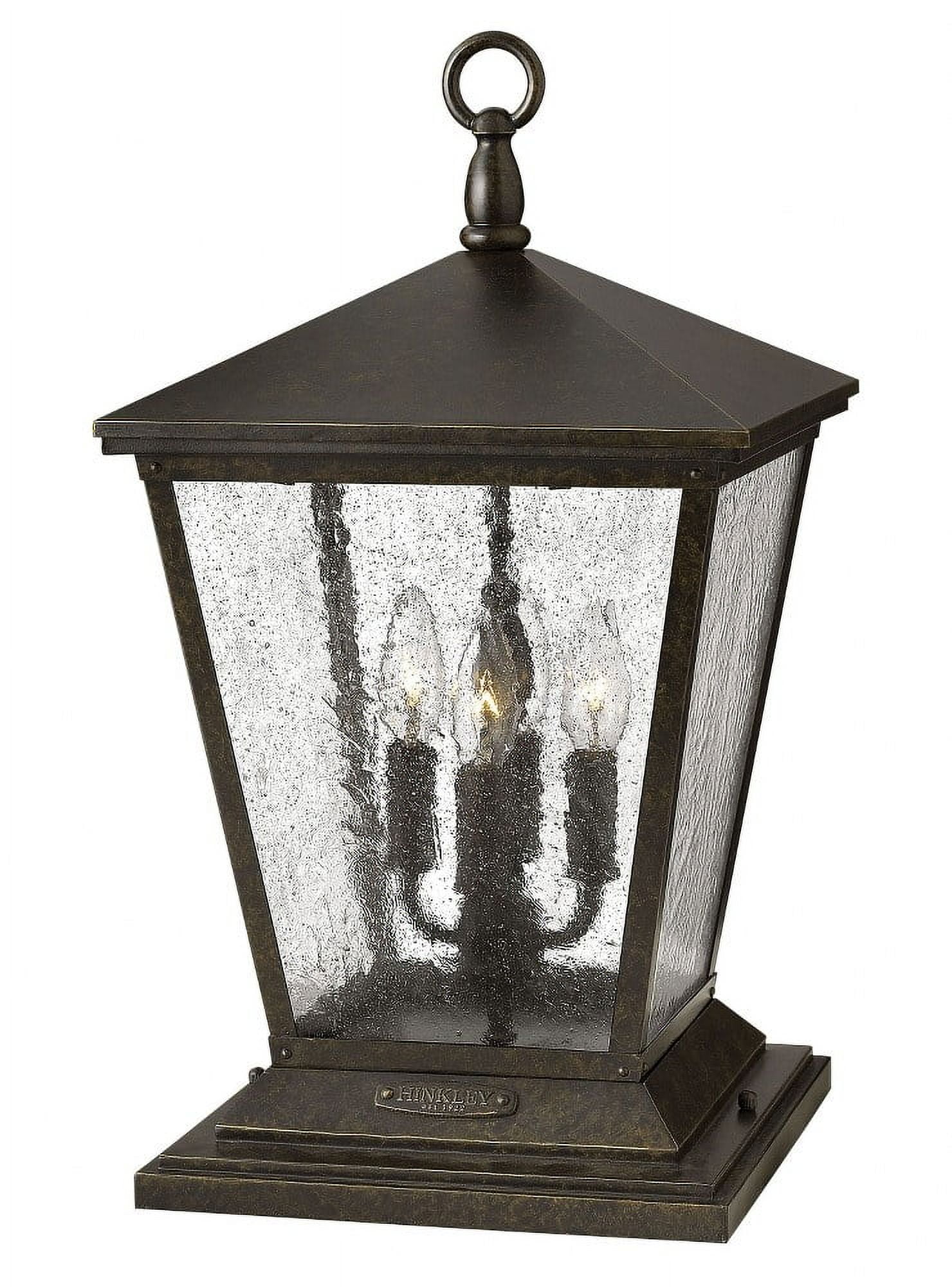 Hinkley Lighting - Four Light Post Top/ Pier Mount - Outdoor - Trellis - 4 Light